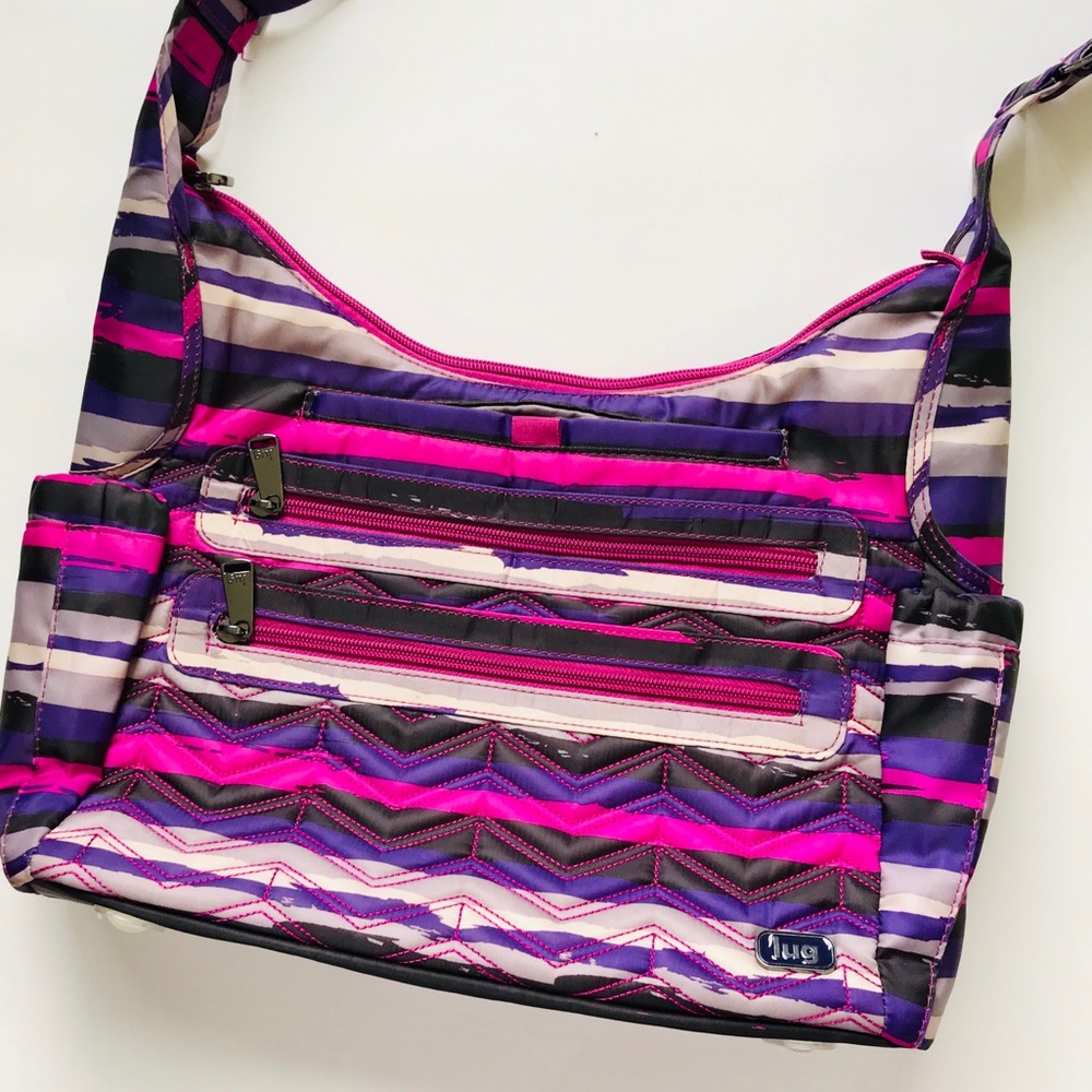 Lug RFID medium crossbody bag - Camper